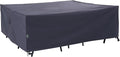 F&J Outdoors Patio Furniture Covers Waterproof Anti-UV Rip-stop Fabric Large by FJOutdoors