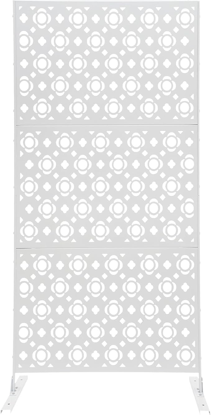 75" H×35" W Decorative Outdoor Privacy Screen by DYRABREST