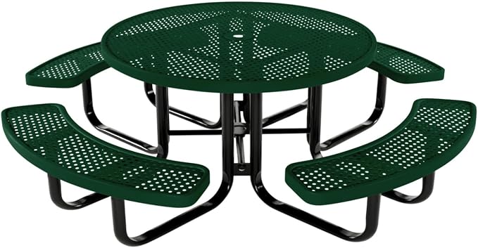 COATEDOUTDOORFURNITURE Heavy-Duty Portable Outdoor Kids Table by CoatedOutdoorFurniture