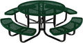 COATEDOUTDOORFURNITURE Heavy-Duty Portable Outdoor Kids Table by CoatedOutdoorFurniture