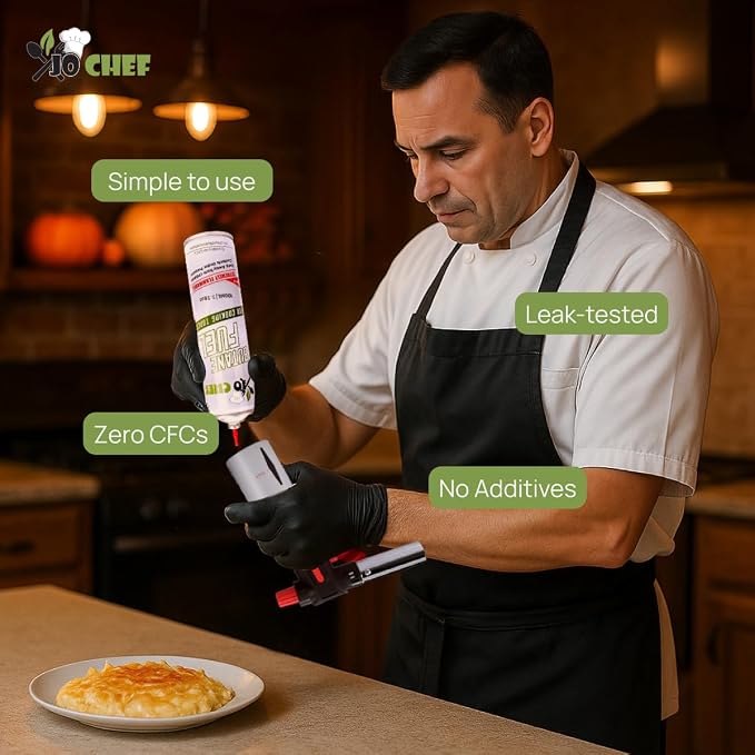 Jo Chef Butane Refill, Butane Torch Fuel Refill, Gas Lighter Fluid Refill - Image 7