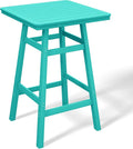 Costaelm Outdoor Bar Table, Patio Bistro Dining Pub Table by Costaelm
