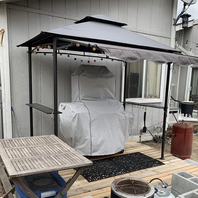 ZJYWSCH Grill Cover for Pit Boss Platinum Lockhart PB2180LK Wood Pellet Grill - Image 9