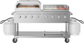 KoolMore 60 in. 8-Burner Commercial Outdoor Propane Gas BBQ Grill by KoolMore