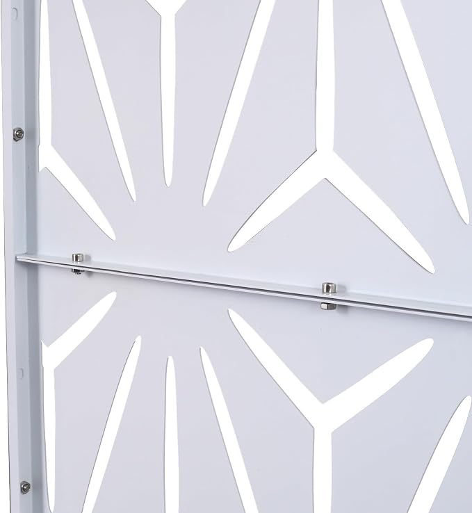 Outdoor Privacy Screen, Steel Privacy Divider - Image 7