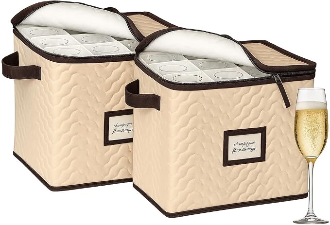 Champagne Flute Storage Boxes by HOLDN%E2%80%99STORAGE
