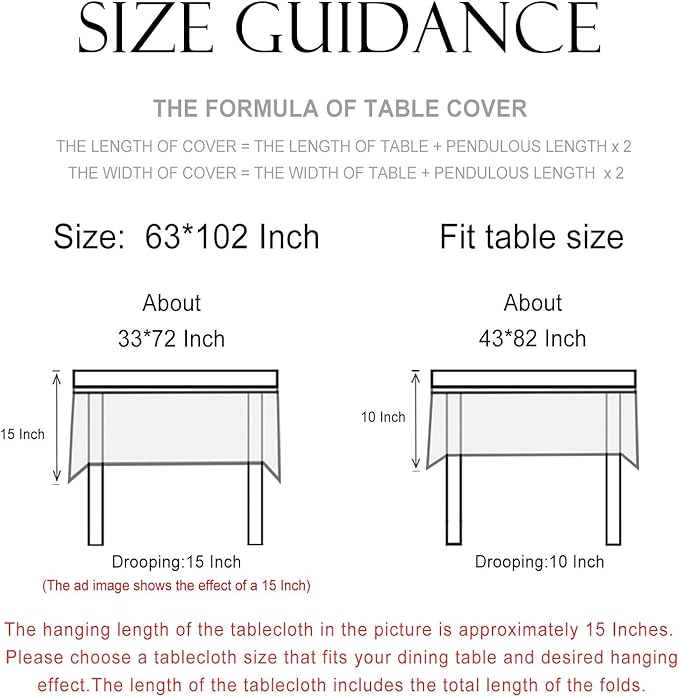patdrea Designer Vintage Long Rectangular Tablecloth, French Floral Birds - Image 6