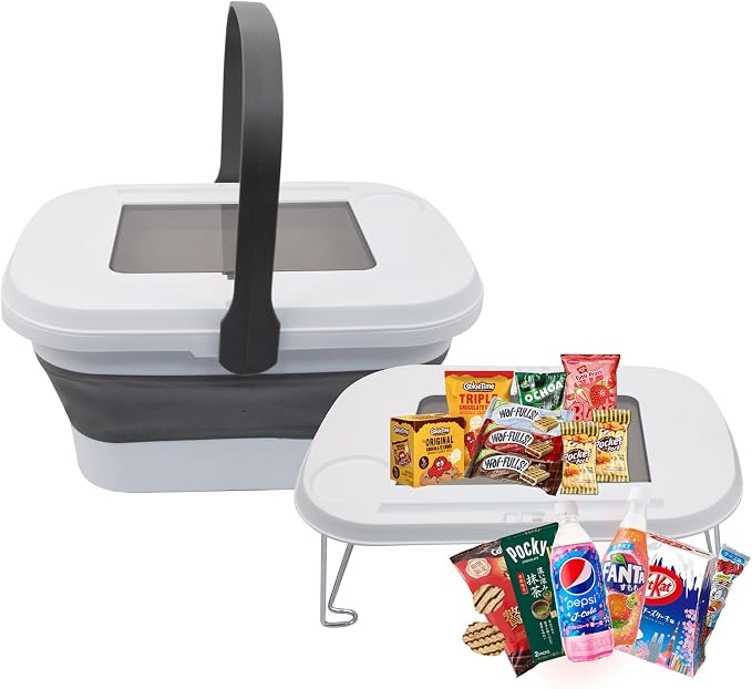 Picnic Basket for 2 Person, Foldable Bucket by Unknown