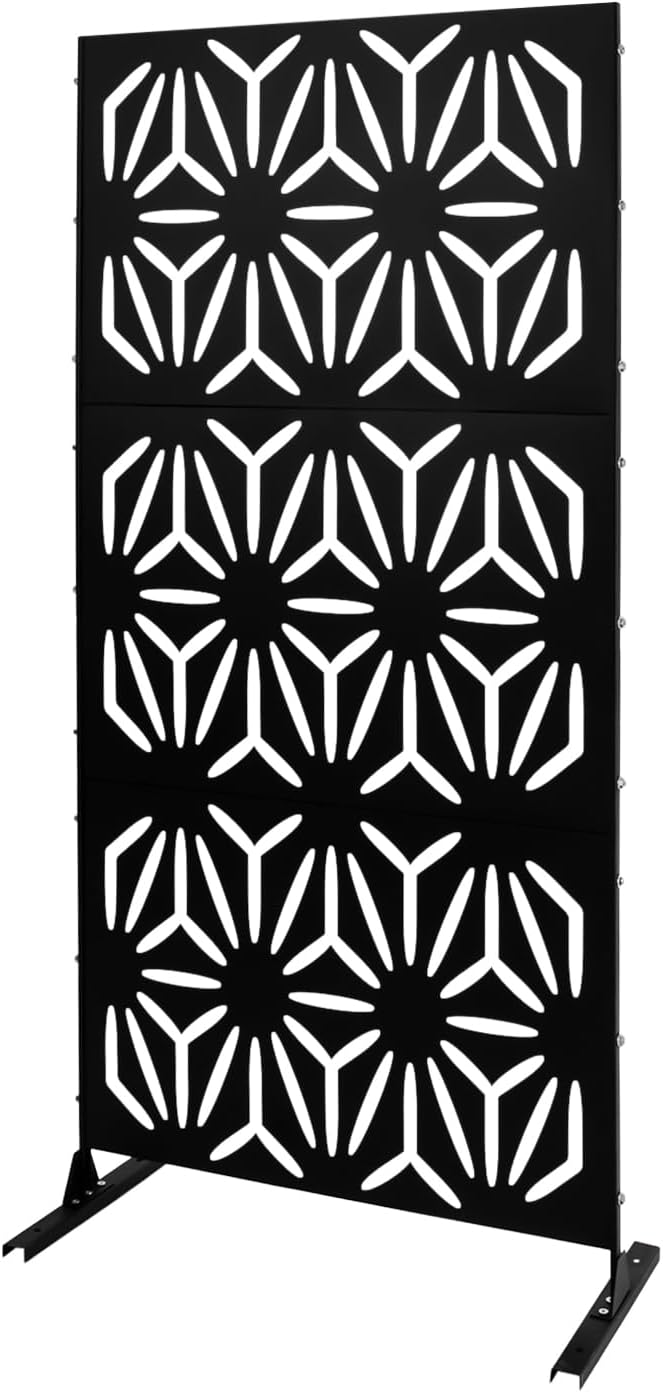 75" H×35" W Decorative Outdoor Privacy Screen - Image 9