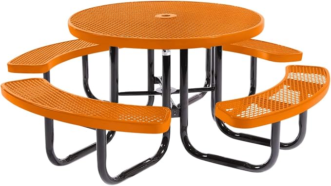 Coated Outdoor Furniture Heavy-Duty Portable Outdoor Picnic Table by CoatedOutdoorFurniture