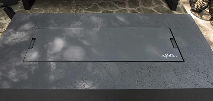 AMS Fireplace | Powder Coated Fire Pit Burner Lid - Image 2
