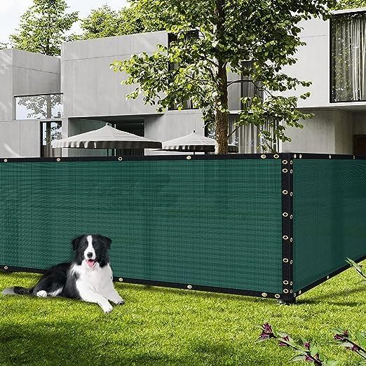 Privacy Fence Screen 6Ft X 54Ft Heavy Duty Outdoor Fencing Panels Windscreen by WelcometoFasward