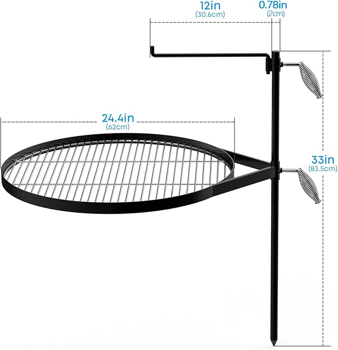 Stanbroil Fire Pit Campfire Grill Grate - Image 2