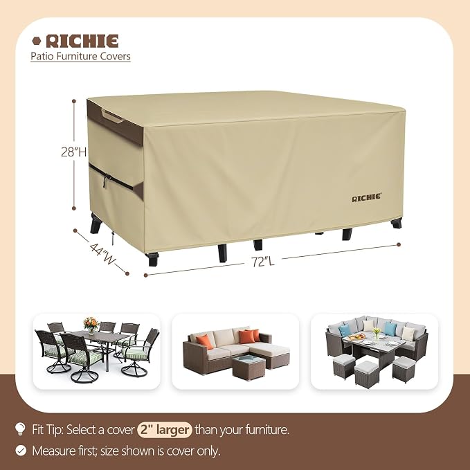 Outdoor Patio Furniture Cover - Image 2
