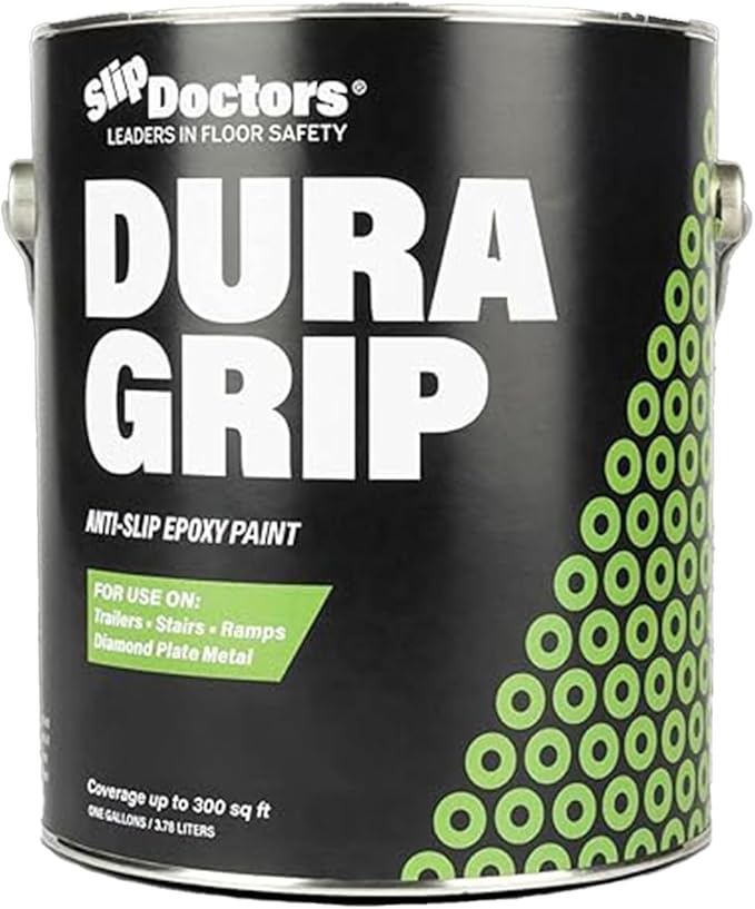 Dura Grip Anti-Slip Paint for Concrete, Tile and Metal – Non-Skid Coating for by SlipDoctors