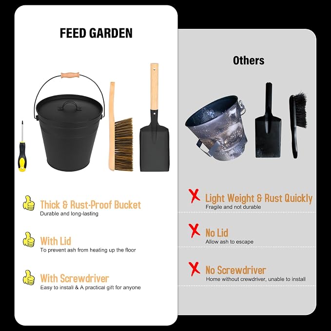 FEED GARDEN 3.5 Gallon Ash Bucket - Image 4