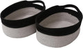 Woven Basket, Small Rope Storage Bin by JMvicyroam