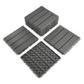 9 sq. ft Plastic Interlocking Deck Tiles, 9 Pack Patio Deck Tiles, Patio Floor by MinCHI257