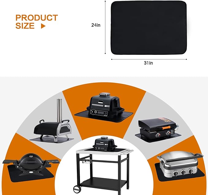 SUITMAT Heat Resistant Grill Mat - Image 5