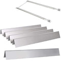 GasSaf 21.5 inch Flavorizer Bar and 27 inch Burner Tube Set Replacement by GasSaf