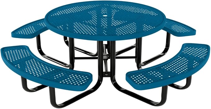 COATEDOUTDOORFURNITURE Heavy-Duty Portable Outdoor Kids Table by CoatedOutdoorFurniture