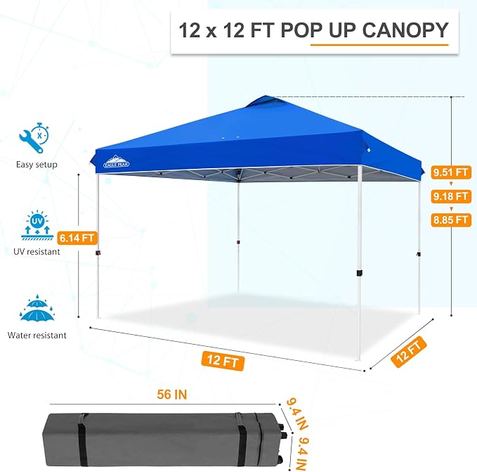 EAGLE PEAK Pop Up Canopy Tent - Image 3