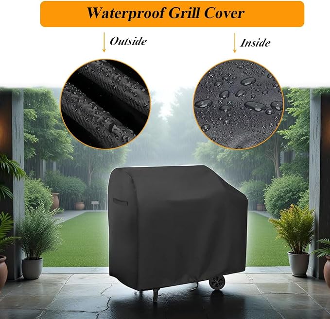 Charcoal Grills Cover for Brisk It Zelos-450 Wood Pellet Grill, Waterproof - Image 4