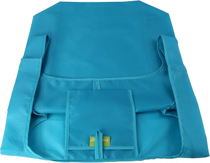 BeeGreen Light Blue Reusable Grocery Bags Wholesale Blue Reusable Kitchen Bags - Image 8