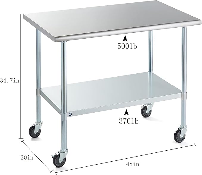 ROCKPOINT Stainless Steel Table - Image 4
