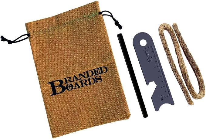 Portable Bushcraft Stainless BBQ Cooking Grill Grate, Bamboo Cutting Board - Image 4