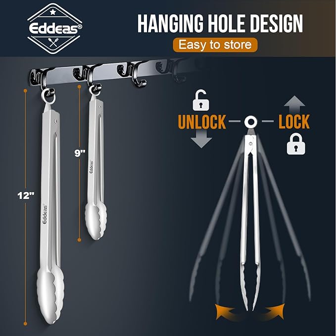 All Metal Tongs For Cooking - Image 7