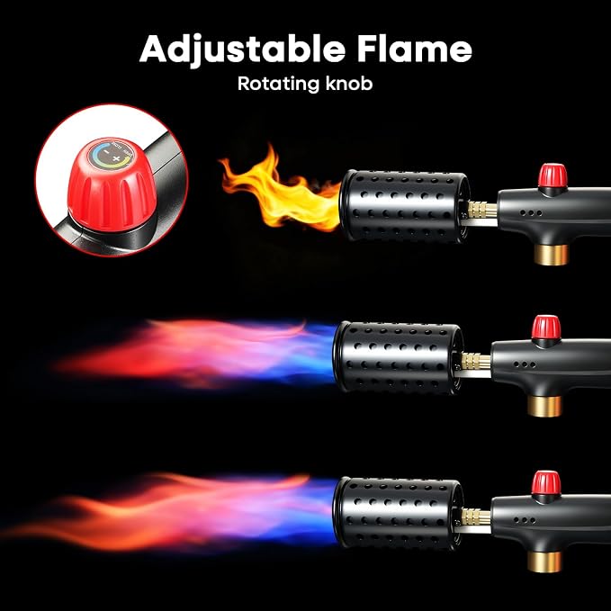 Propane Torch, Cooking Blow Torch Gun - Image 5
