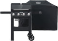 Monument Grills 4-Burner Liquid Propane Gas Grill, Matte Black Stainless Steel by MonumentGrills