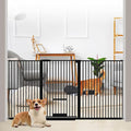 40.55" Tall 1.37" Ultra Narrow Spacing Dogs Pets Baby Gate by AiWMGL