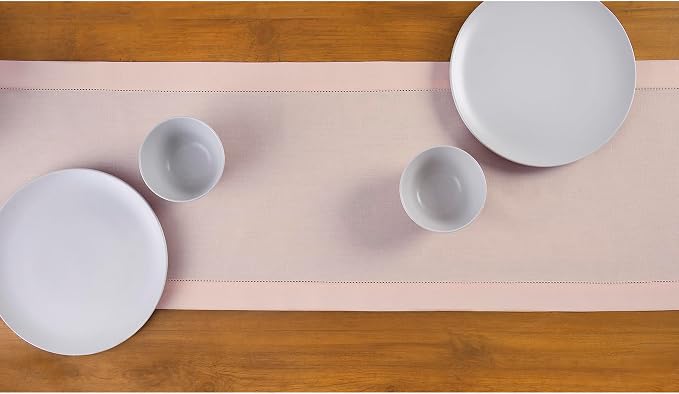 Solino Home Pink Table Runner 90 Inches Long - Image 3