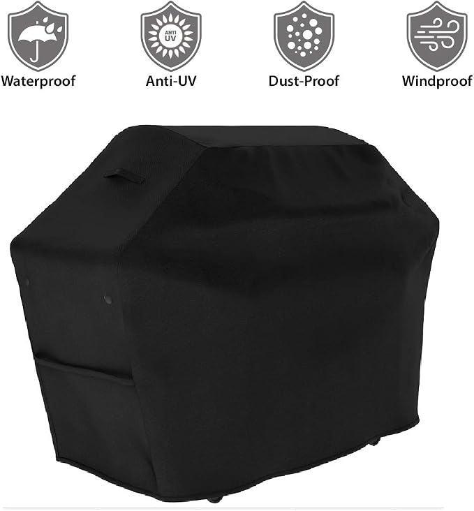 Heavy Duty BBQ Grill Cover 58 x 24 x 46 inch – 600D Polyester Waterproof - Image 7