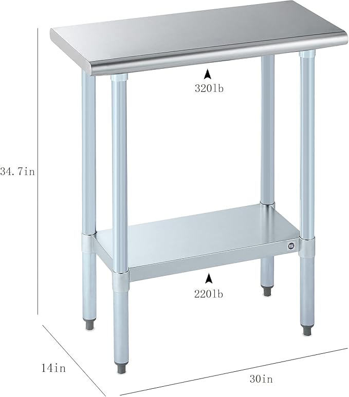 ROCKPOINT Stainless Steel Table - Image 4