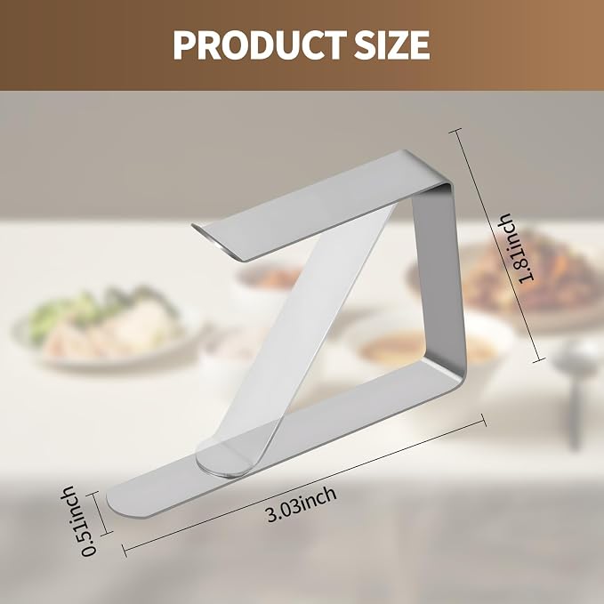 12 Pack Tablecloth Clips - Image 2