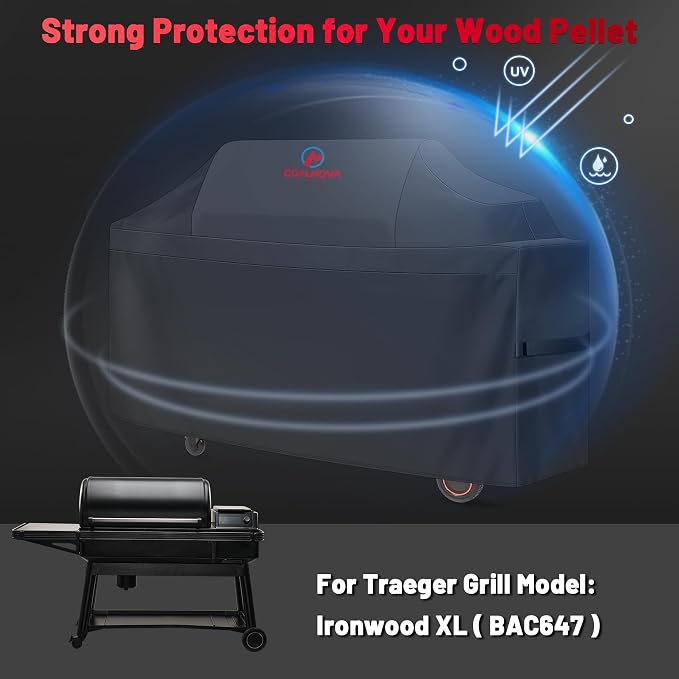 Comnova Grill Cover for Traeger Ironwood XL - Image 5