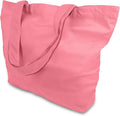 TOPDesign 3-Pack Super Strong Large 12oz Cotton Canvas Tote Bags, Reusable by TOPDesign