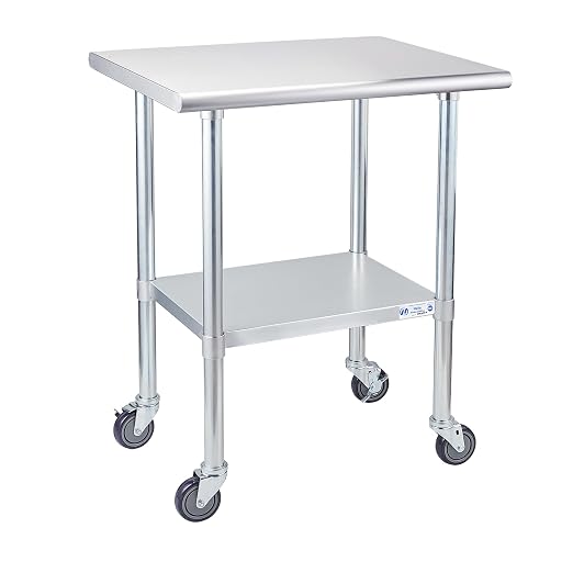 Profeeshaw Stainless Steel Table by Profeeshaw