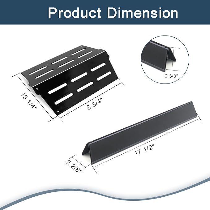 Flavorizer Bars, Heat Deflectors and Grill Burner - Image 2