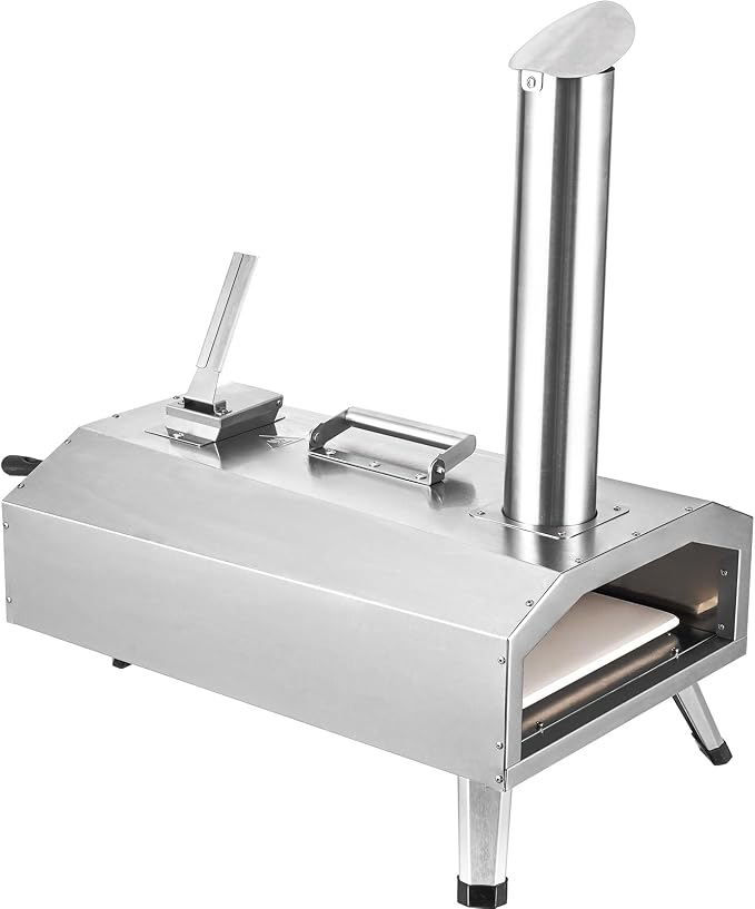 VEVOR Dual Fuel Pizza Oven Outdoor, 12 Inch Wood Fire & Propane Gas Pizza Oven - Image 11