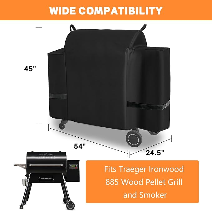 Outdoor 600D Heavy Duty Grill Cover - Image 2