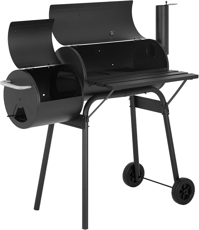 43-inch Charcoal Outdoor BBQ Grill - Image 8