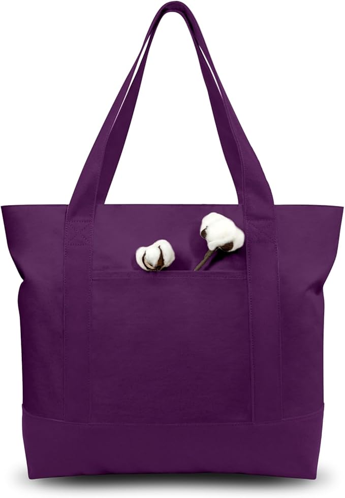 TOPDesign 6-Pack Canvas Tote Bags by TOPDesign