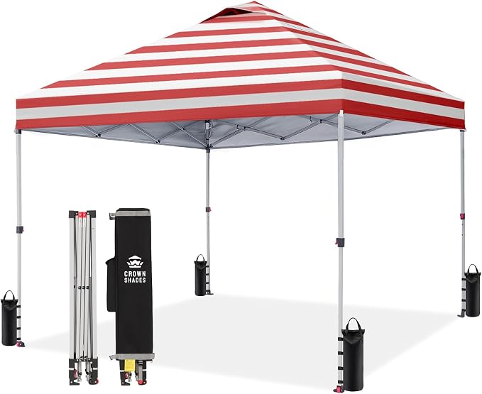 CROWN SHADES 10x10 Pop Up Canopy by CrownShades