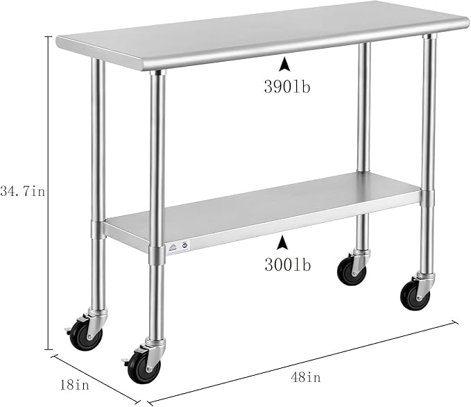 ROCKPOINT Stainless Steel Table - Image 4