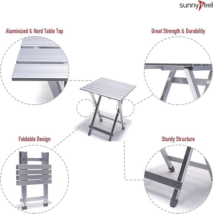 SUNNYFEEL Folding Camping Table - Image 6