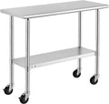 ROCKPOINT Stainless Steel Table by ROCKPOINT